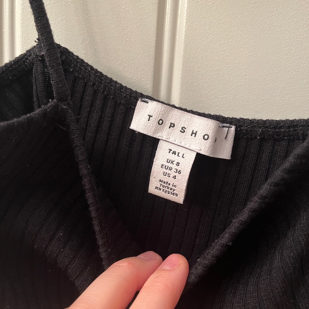 Black Top Shop Body Suit size 4